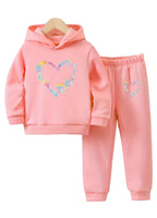 Heart Hoodie Set